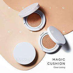 Lozmetics Missha Magic Cusion Cover Lasting Missha ALL BRANDS All Skin Types Cushion Foundation foundation High Coverage Hydrating Hydrating Formula SPF SPF50