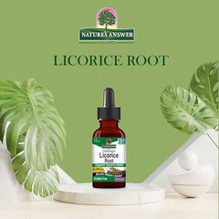 Nature's Answer Licorice Root 2000mg Fluid Extract Drops For Digestive Health, 30ml