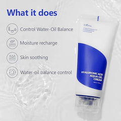 Lozmetics Isntree Hyaluronic Acid aqua Gel Cream Isntree All Skin Types Flawless Skin Gel Cream Hyaluronic Acid Hydrating Hydrating Formula Intensive Moisture Isntree Oil-Moisture Balance Refreshing Skincare sensitive Skin Skin-Friendly Skincare Skincare Booster