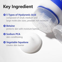 Lozmetics Isntree Hyaluronic Acid aqua Gel Cream Isntree All Skin Types Flawless Skin Gel Cream Hyaluronic Acid Hydrating Hydrating Formula Intensive Moisture Isntree Oil-Moisture Balance Refreshing Skincare sensitive Skin Skin-Friendly Skincare Skincare Booster