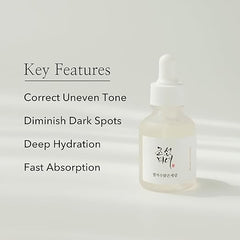 Lozmetics Beauty Of Joseon Glow Deep Serum 30 ML Beauty of Joseon All Skin Types Beauty Of Joseon Brightening Even Skin Tone Face Serums Hydrating Hydrating Formula Korean Herbal Ingredients Serum ترطيب تفتيح لجميع أنواع البشرة مكونات عشبية كورية وحيد لون البشرة