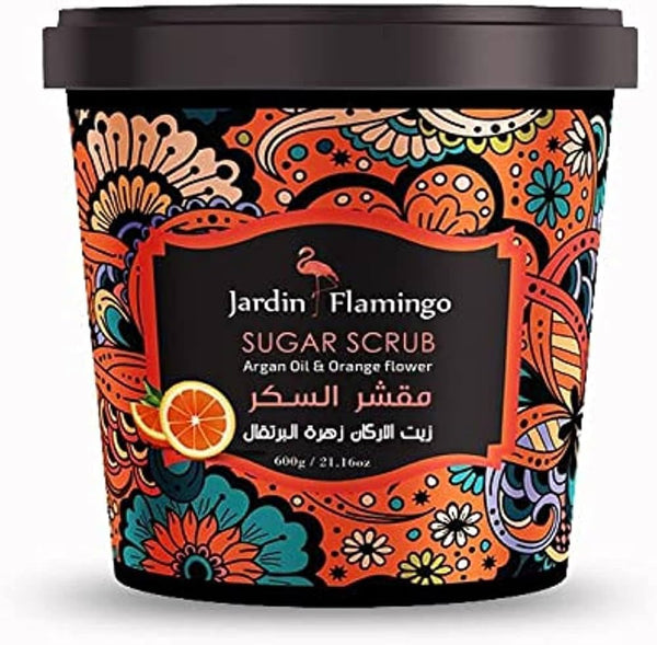 Jardin Flamingo Sugar Scrub Argan oil& Orange flower