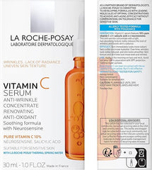 Lozmetics La Roche Posay PURE VITAMINE C10 Serum La Roche Posay All Skin Types anti ageing Beauty Dark Spot Correction face Face Serums Flawless Skin Intensive Moisture La Roche Posay Moisturizing Radiant Glow Refreshing Skincare sensitive Skin Sensitive Skin Solutions Serum serums Skin-Friendly Skincare Skincare Booster بيور نياسيناميد ترطيب تفتيح البشرة توحيد اللون سيروم لاروش بوزيه مكافحة التصبغات