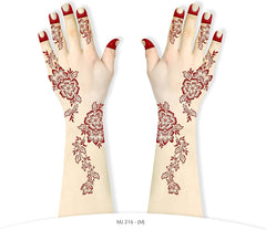 Lozmetics Majarat Henna Sticker Medium Majarat Henna Majarat Tattoo