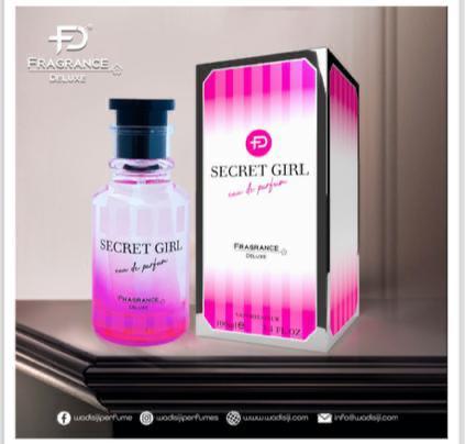 Lozmetics Spray Wadi Elkhalej Secret Girl 100 ML Wadi Al khalej fragrance Long-lasting perfume secret girl wadi al khalej برفيوم عطر