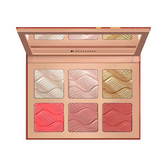 Lozmetics Character Glow & Blush Palette Character Beauty Blush Blush Palette blusher Buildable Color Payoff Character face Highlight Palette highlighter Highlighter & Blush Palette Highlighting Long-lasting Formula Luminosity Luminous Glow Makeup Radiant Glow