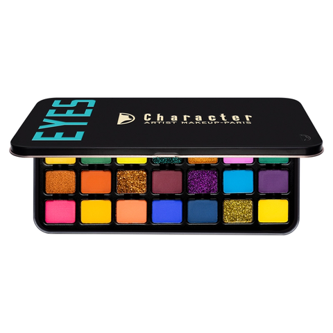 Lozmetics Character EYES Pro  Eye Shadow Palette C-A103 Character Beauty Character eye makeup EYES Eyeshadow Eyeshadow Palette make up Makeup Neutral Shades Pro Palette Vibrant Colors