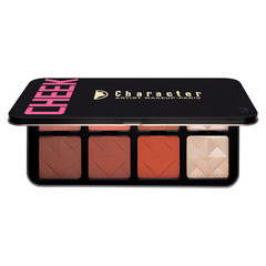 Lozmetics Character CHEEK Pro Highlighter and Blush Palette Character ALL BRANDS Blush Blush & Bronze Character face Flush of Color highlighter Highlighter & Blush Palette Makeup Palette Radiant Glow