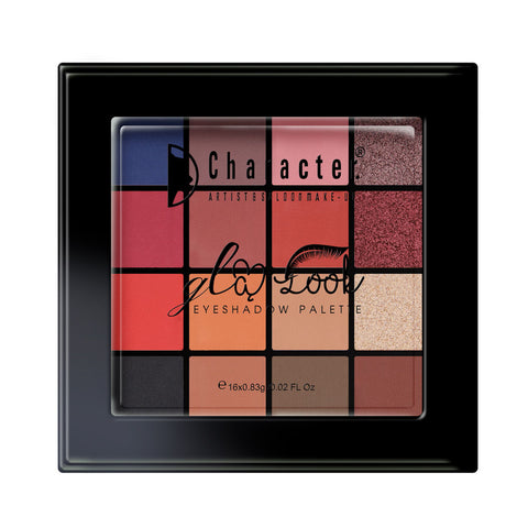Lozmetics Character Glam Look Eyeshadow Palette 16 Colors Character 16 colors Beauty Character Cosmetics Eye Makeup Palette Eyeshadow Eyeshadow Palette Glam Look Makeup