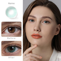 Lozmetics FreshGo HIDROCOR ICY GRAY COLORED CONTACTS FreshGo ACCESSORIES contacts Eye eye lens eye makeup freshGo lens lenses Makeup Accessories