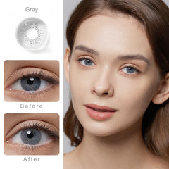 Lozmetics FreshGo HIDROCOR ICY GRAY COLORED CONTACTS FreshGo ACCESSORIES contacts Eye eye lens eye makeup freshGo lens lenses Makeup Accessories