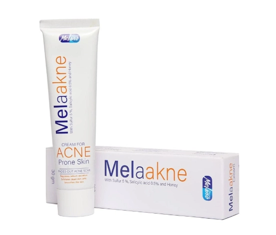 Lozmetics Melano Melakne Cream For Acne Prone Skin Melano Pharma Acne & Blemish Control ALL BRANDS Intensive Moisture Melano Pharma Moisturizing Oil-Moisture Balance sensitive Skin Sensitive Skin Solutions Skincare Booster ترطيب ترطيب البشرة تنظيم الدهون كريم حب الشباب ميلاكيني ميلانو