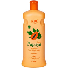 Lozmetics RDL Extract Papaya Whitening hand & body lotion RDL All Skin Types bodycare Intensive Moisture papaya extract RDL Skincare whitening