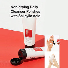 Lozmetics Cosrx Salicylic Acid Daily Gentle Cleanser COSRX Acne Treatment All Skin Types cleaner Cleansers & Face Wash Cleansing Oil Exfoliating Gentle Cleanser Salicylic Acid